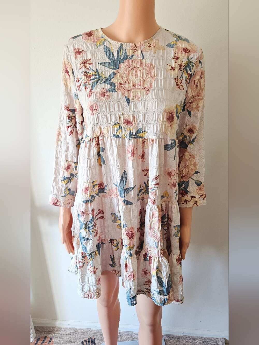 Zara floral dress